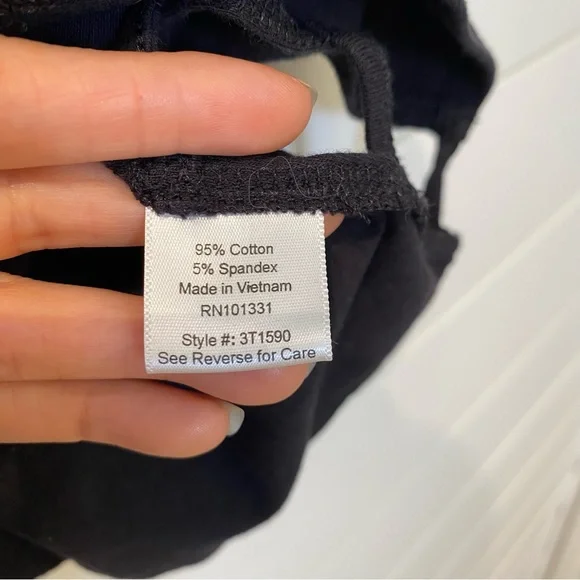 Charlotte Russe Black Crop Top - Picture 5 of 10